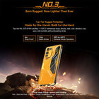 [HK Warehouse] Blackview FORT 5, 12GB+256GB, 6.78 inch Android 16 Mediatek MT8781 Helio G100 Octa Core, Network: 4G, OTG, NFC (Black)