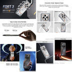 [HK Warehouse] Blackview FORT 2 Rugged Phone, 8GB+256GB, 6.56 inch Android 15 MediaTek MT6769V/CB Helio G81 Octa Core, Network: 4G, OTG, NFC (Black)