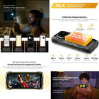 [HK Warehouse] Blackview ROCK 2 Pro Rugged Phone, 8GB+256GB, 6.67 inch Android 16 Unisoc UMS9620 T8100 Octa Core, Network: 5G, OTG, NFC(Yellow)