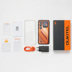 [HK Warehouse] Oukitel WP66 5G Rugged Phone, 12GB+512GB, Side Fingerprint, 6.6 inch Android 16.0 MTK Dimensity 7025 Octa-Core, NFC, OTG, Network: 5G (Orange)