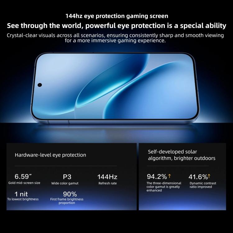 vivo iQOO Z11 Turbo, 12GB+256GB, Ultrasonic 3D Fingerprint, 6.59 inch Android 16 OriginOS 6 Snapdragon 8 Gen 5 Octa Core, OTG, NFC, Network: 5G (Blue)