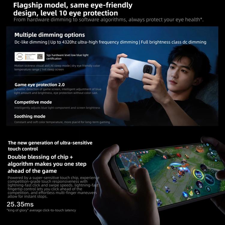 vivo iQOO Z11 Turbo, 16GB+1TB, Ultrasonic 3D Fingerprint, 6.59 inch Android 16 OriginOS 6 Snapdragon 8 Gen 5 Octa Core, OTG, NFC, Network: 5G (Black)