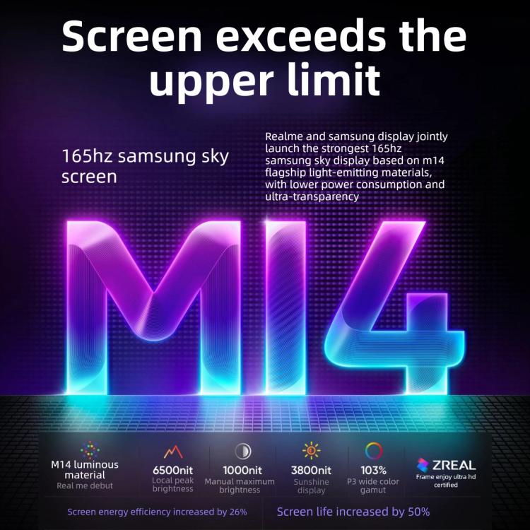 Realme Neo8, 16GB+512GB, Ultrasonic Screen Fingerprint, 6.78 inch Realme UI 7.0 Snapdragon 8 Gen 5 Octa Core, OTG, NFC, Network: 5G (White)