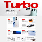 Xiaomi REDMI Turbo 5, 12GB+512GB, 6.59 inch Xiaomi HyperOS 3 Dimensity 8500-Ultra Octa Core, NFC, Network: 5G (Black)