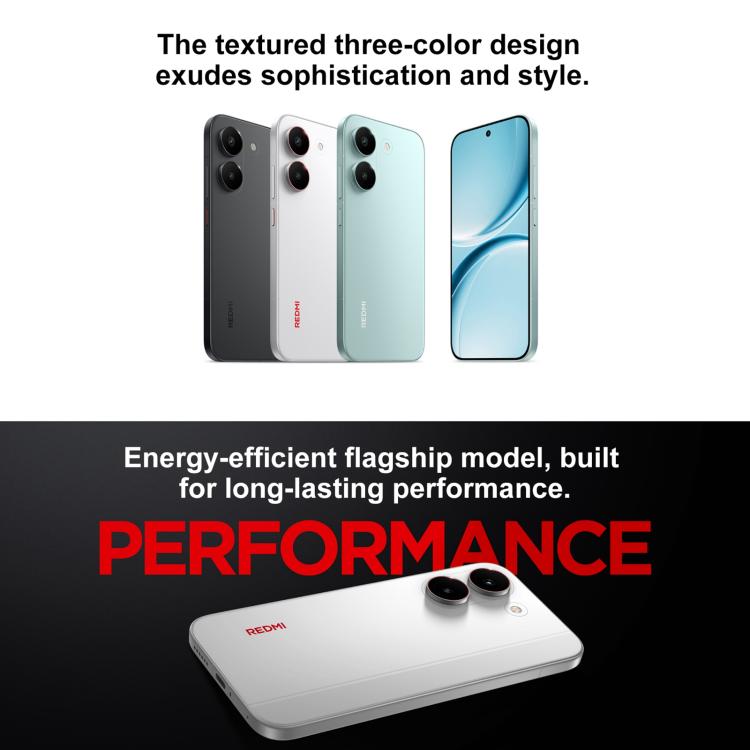 Xiaomi REDMI Turbo 5, 16GB+256GB, 6.59 inch Xiaomi HyperOS 3 Dimensity 8500-Ultra Octa Core, NFC, Network: 5G (White)