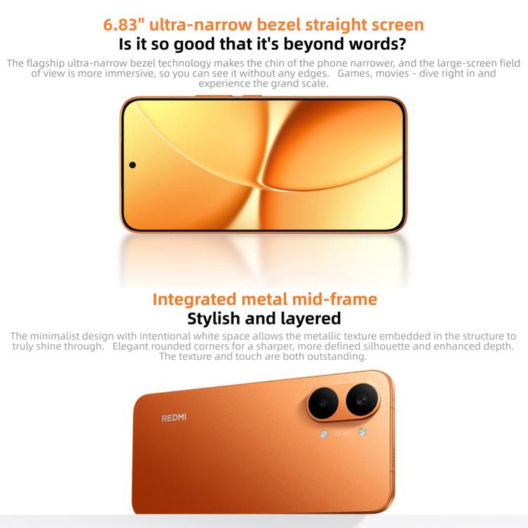 Xiaomi REDMI Turbo 5 Max, 12GB+256GB, 6.83 inch Xiaomi HyperOS 3 Dimensity 9500s Octa Core, NFC, Network: 5G (Blue)