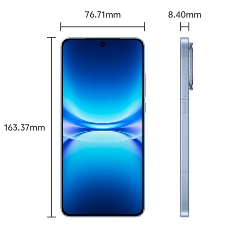 vivo iQOO 15T, 12GB+256GB, Ultrasonic 3D Fingerprint, 6.82 inch Android 16 OriginOS 6 Dimensity 9500 Monster Octa Core, OTG, NFC, Network: 5G, Support Google Play (Blue)