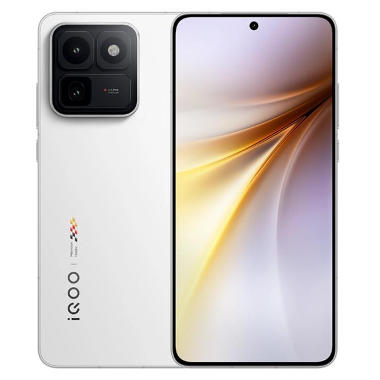 vivo iQOO 15T, 16GB+1TB, Ultrasonic 3D Fingerprint, 6.82 inch Android 16 OriginOS 6 Dimensity 9500 Monster Octa Core, OTG, NFC, Network: 5G, Support Google Play (White)