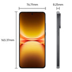 vivo iQOO 15T, 16GB+512GB, Ultrasonic 3D Fingerprint, 6.82 inch Android 16 OriginOS 6 Dimensity 9500 Monster Octa Core, OTG, NFC, Network: 5G, Support Google Play (Black)