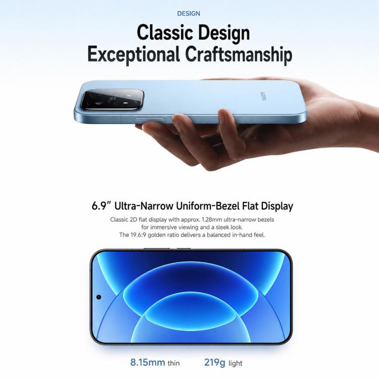 Xiaomi 17 Max, 16GB+256GB, 3D Ultrasonic Fingerprint, 6.9 inch Xiaomi HyperOS 3 Snapdragon 8 Elite Gen 5 Octa Core, NFC, Network: 5G (Black)