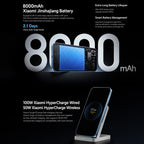 Xiaomi 17 Max, 16GB+512GB, 3D Ultrasonic Fingerprint, 6.9 inch Xiaomi HyperOS 3 Snapdragon 8 Elite Gen 5 Octa Core, NFC, Network: 5G (Blue)