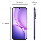 vivo Y600 Pro, 12GB+512GB, In-screen Fingerprint, 6.83 inch Android 16 OriginOS 6 Dimensity 7300e Octa Core, OTG, NFC, Network: 5G (Purple)