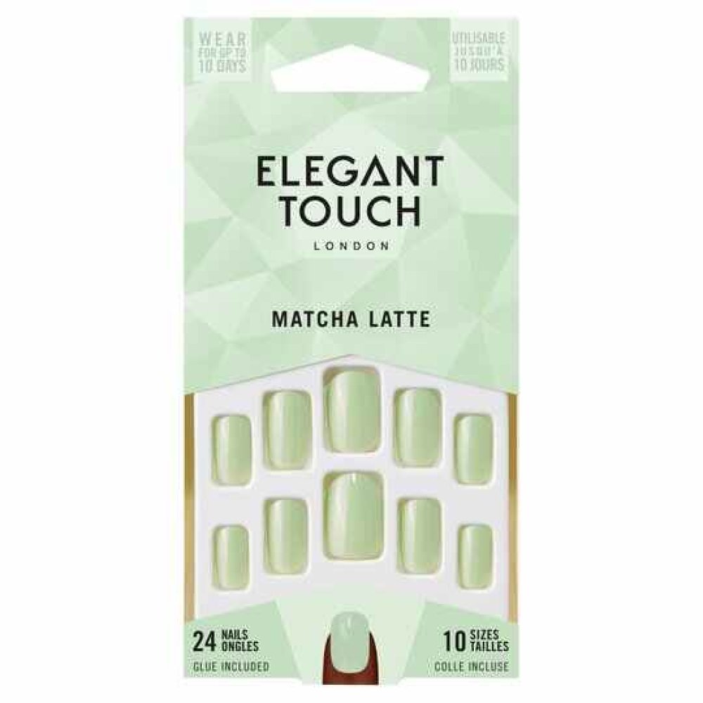 Elegant Touch Core Colour Nails Matcha Latte Main image