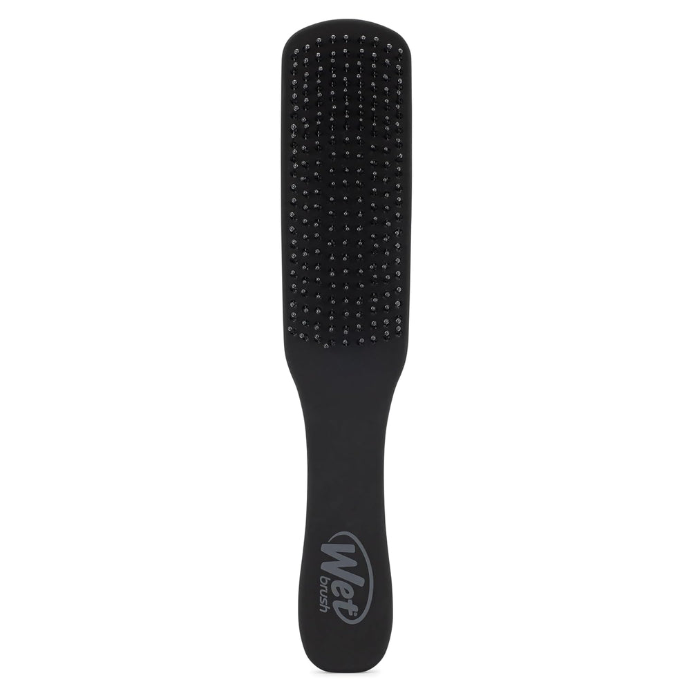 Wet Brush Men's Detangler Black Leather Hair Brush Main image