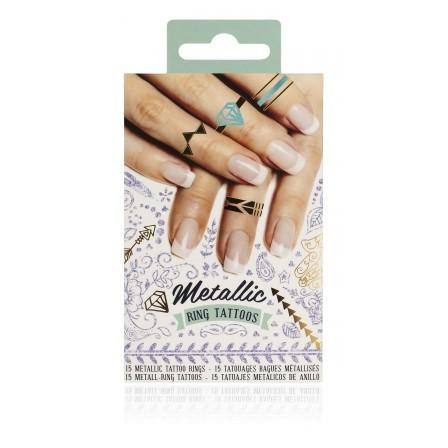 NPW Metallic ring tattoos Main image