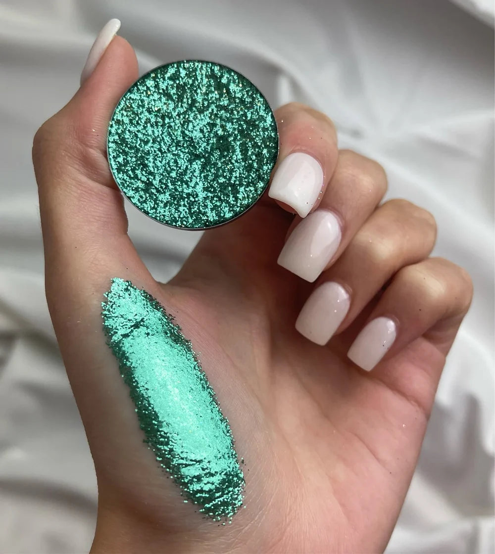 With Love Cosmetics Pressed Glitters - Mint Secondary image
