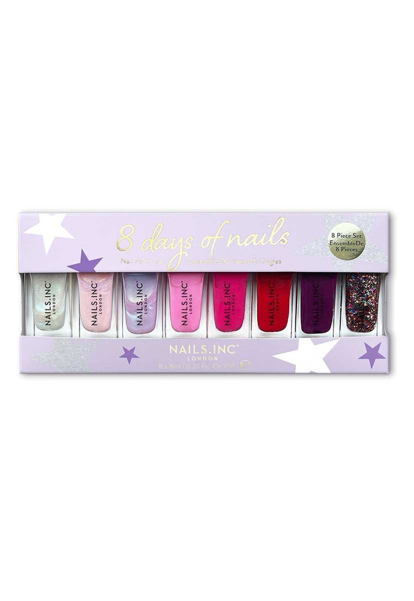 Nails Inc. 8 Days of Nails Nail Polish Set Main image