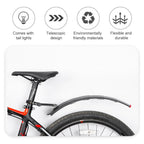PROMEND NB-28370 1 Pair Bicycle Quick Release Plastic Retractable Mudguard