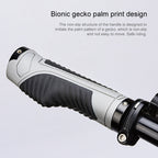 PROMEND GR-504 1 Pair TPR Ergonomic Ball Bicycle Grip Cover (Black Black)