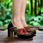 Cinque-Red leopard cork - Chanii B