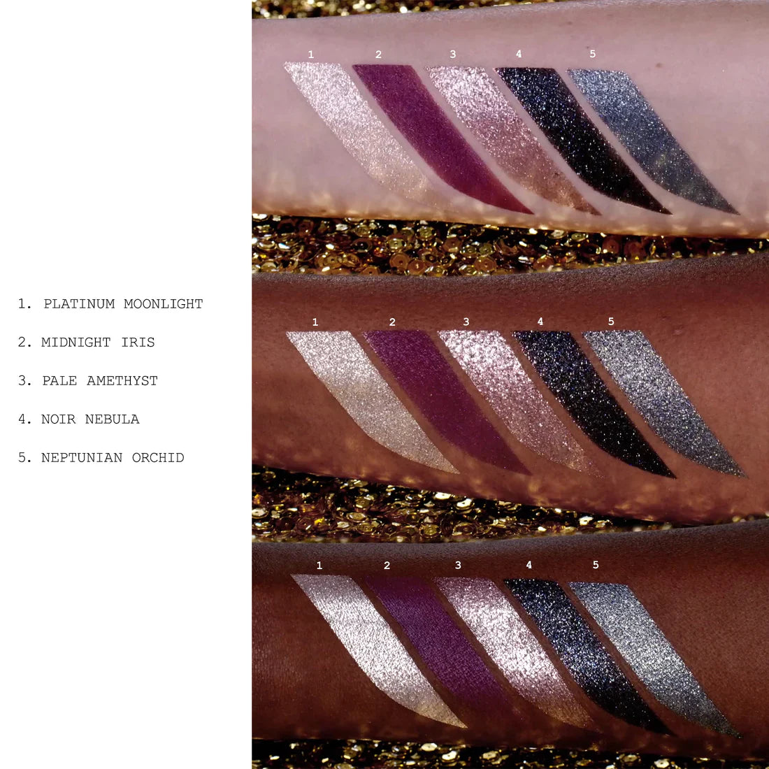 Pat McGrath Bijoux Brilliance Eye Shadow Palette Lunar Nightshade