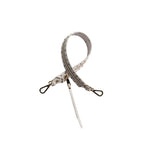 studded putty Gretchen strap with zip detail