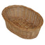 Red Hamper Small Oval Wicker Tray