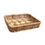 Red Hamper Shallow Wicker Tray