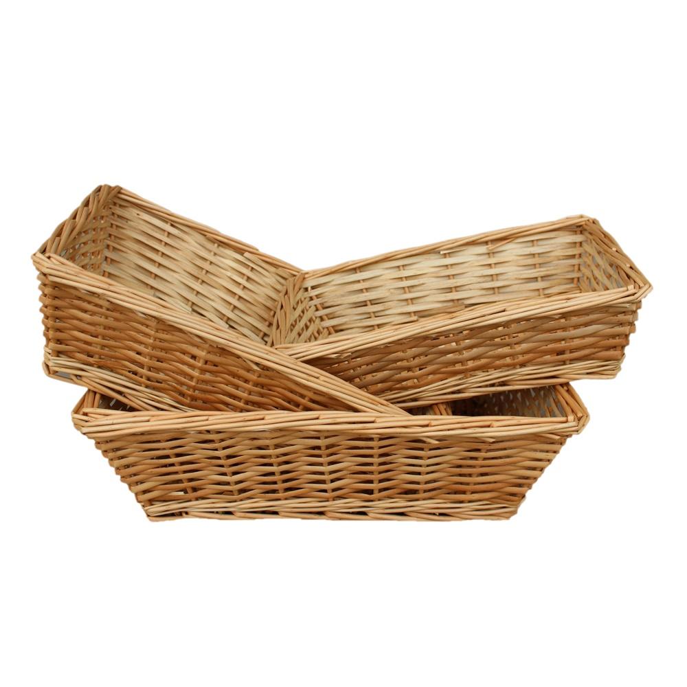 Red Hamper Tapered Split Willow Serving Tray Main image