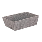 Red Hamper Grey Paper Rope Display Tray