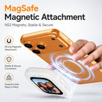 PULUZ Magnetic Phone Vlog Selfie Monitor Screen (White)