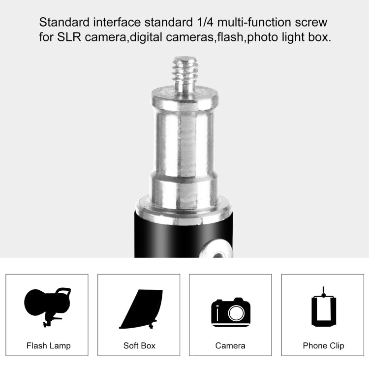PULUZ 2.8m Height Foldable 3 Sections Tripod Mount Light Holder for Photography Video Light / Backdrop Light