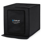 PULUZ Photo Studio Light Box Portable 60 x 60 x 60 cm Light Tent LED 5500K White Light Dimmable Mini 36W Photography Studio Tent Kit with 6 Removable Backdrops (Black Orange White Green Blue Red)(AU Plug)