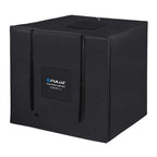 PULUZ 80cm Folding Portable 90W 14000LM High CRI White Light Photo Lighting Studio Shooting Tent Box Kit with 4 Colors Black, White, Orange, Green Backdrops (EU Plug)