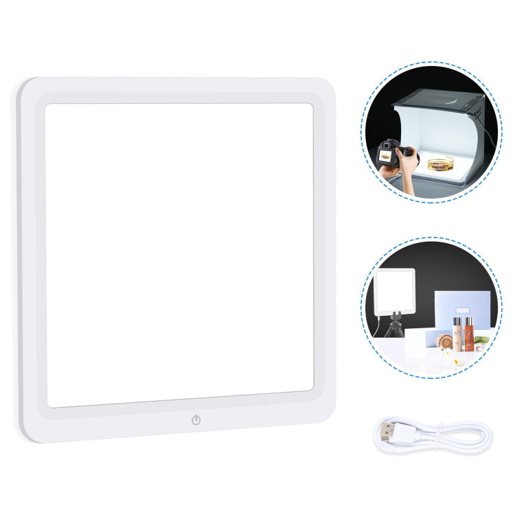PULUZ 20cm LED Shadowless Light Pad for Photo Studio Box Main image