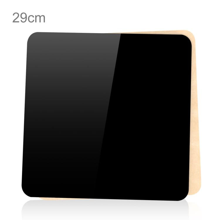 PULUZ 29cm Photography Acrylic Reflective Display Table Background Board(Black) Main image