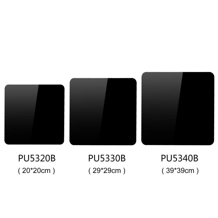 PULUZ 29cm Photography Acrylic Reflective Display Table Background Board(Black)