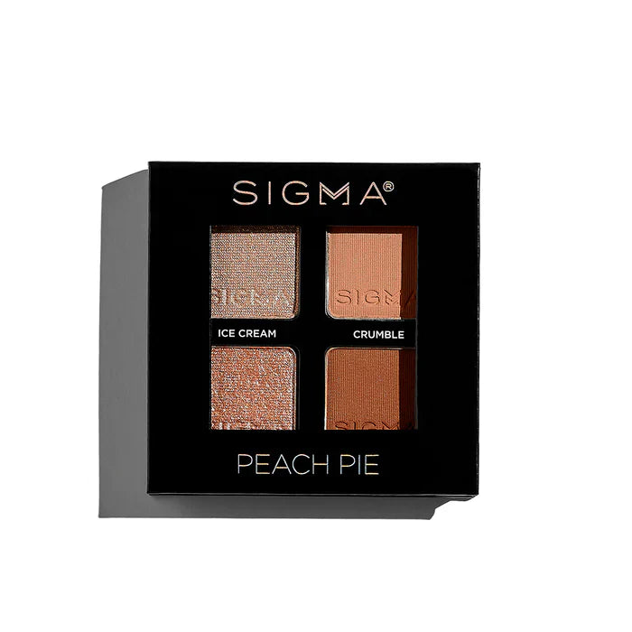 Sigma Eyeshadow Quad Peach Pie