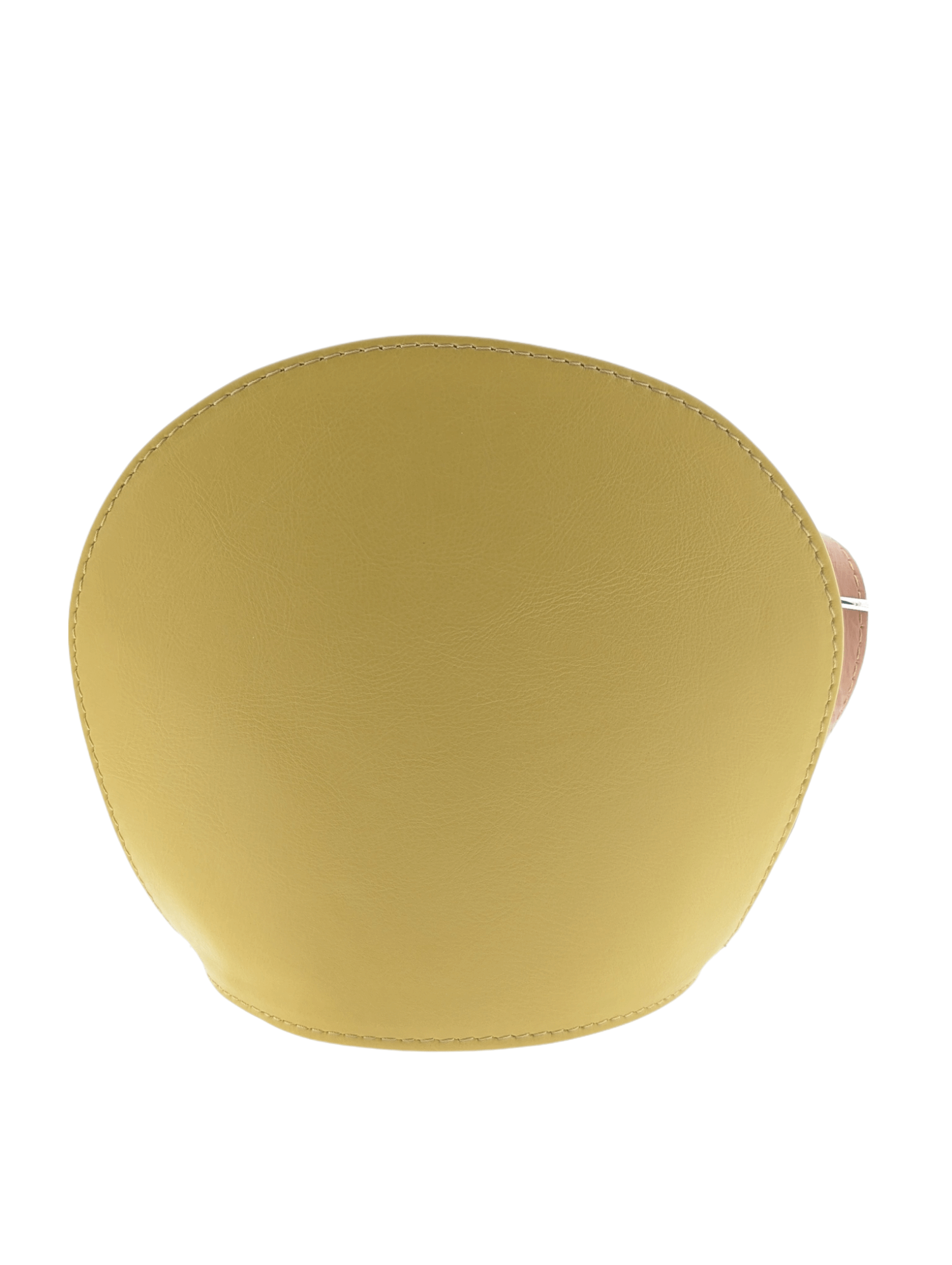 Italian Leather Crossbody Bag with Zip- Fresca- Mustard Main image