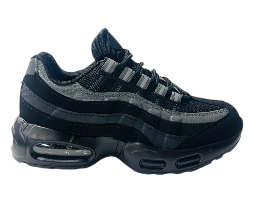 Air Cushioned Lace Up Sports Kid's Trainers Secondary image