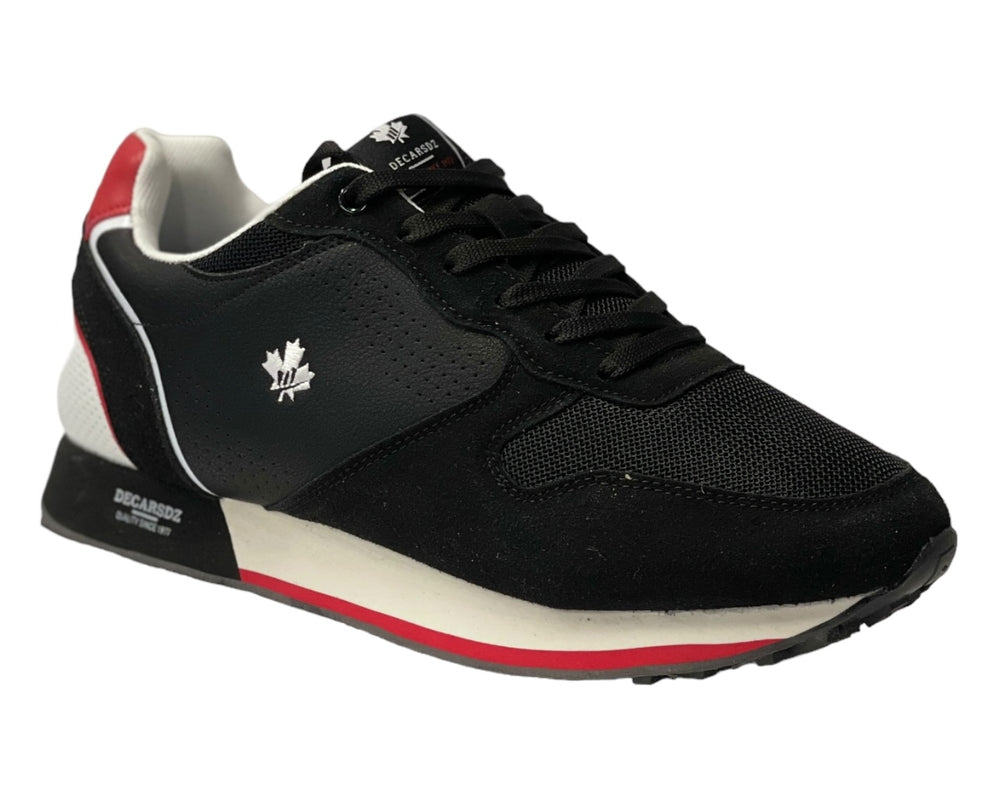 Casual Faux Leather Lace Up Trainers