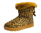 Pull On Faux Fur Lined Ankle Boots
