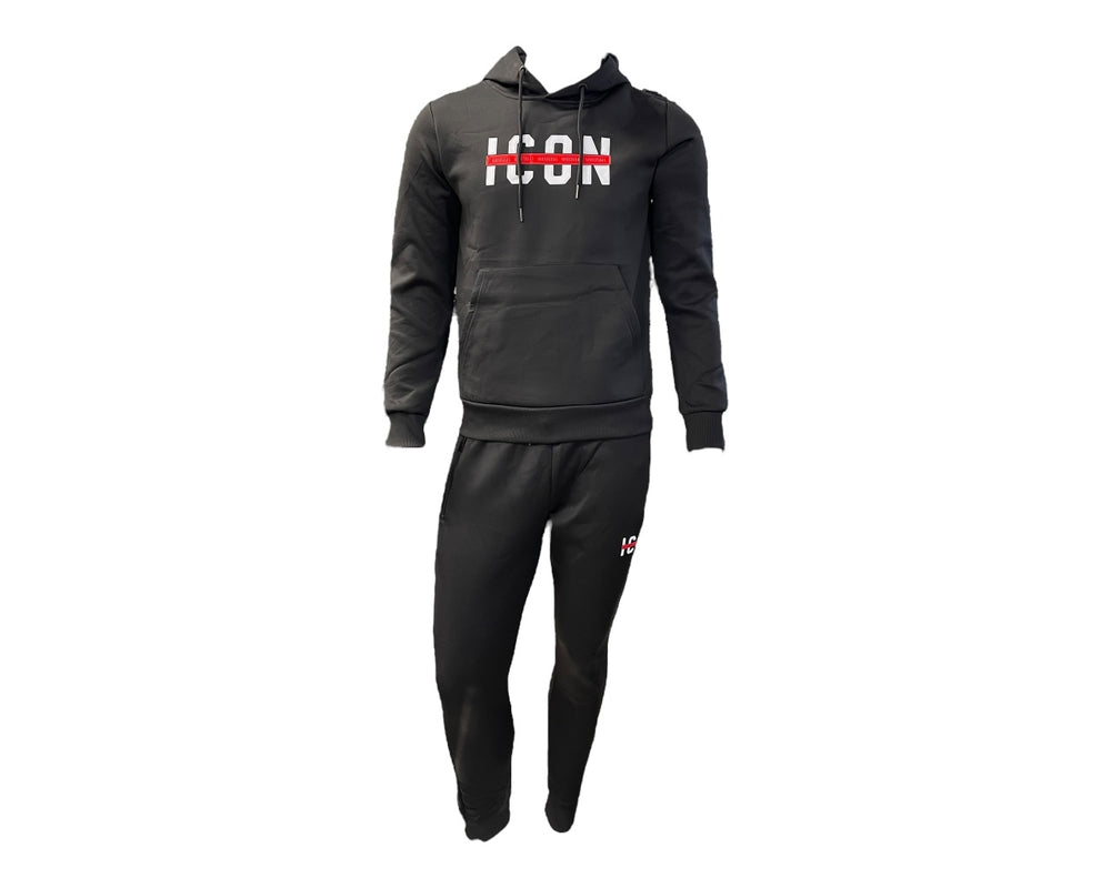 Pullover Slim Fit Hooded Tracksuit