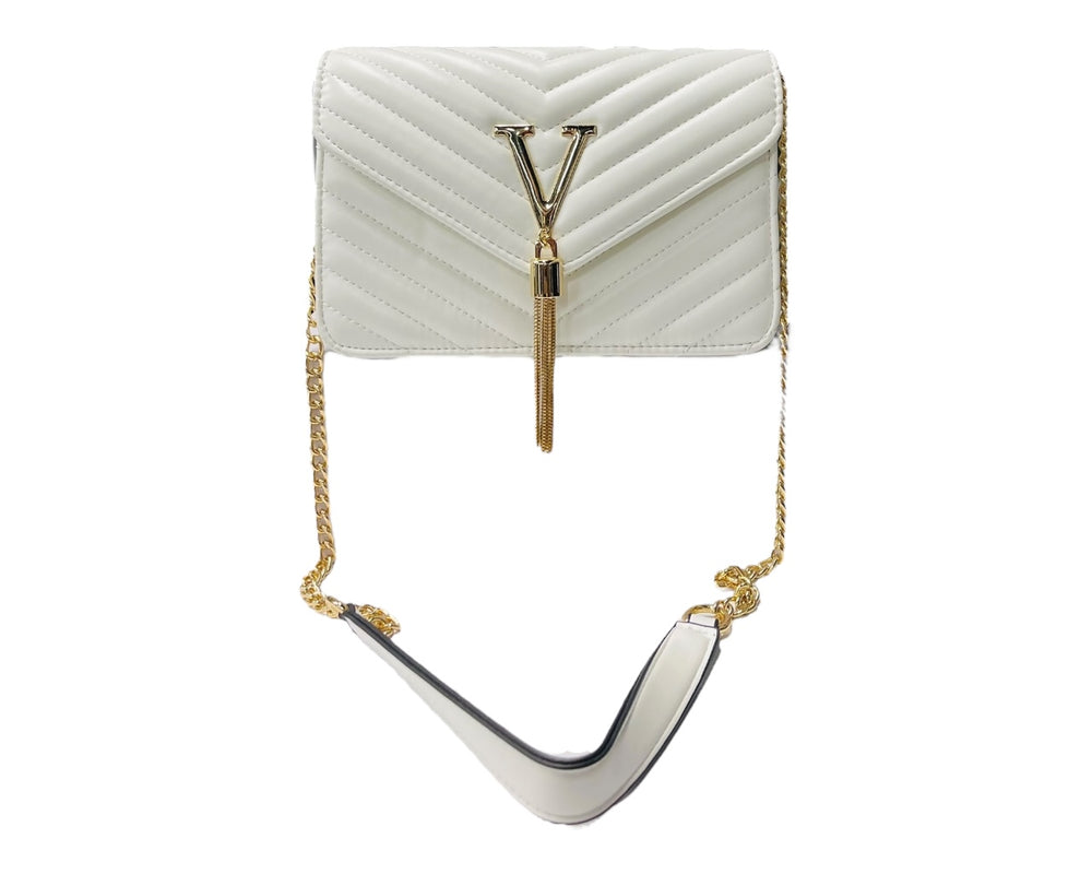Cross Body Faux Leather Tote Bag