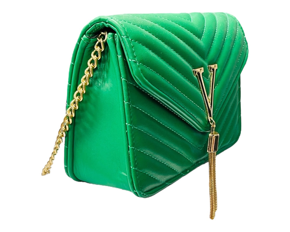 Cross Body Faux Leather Tote Bag