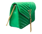 Cross Body Faux Leather Tote Bag