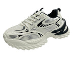 Chunky Sole Lace Up Mesh Sports Trainers