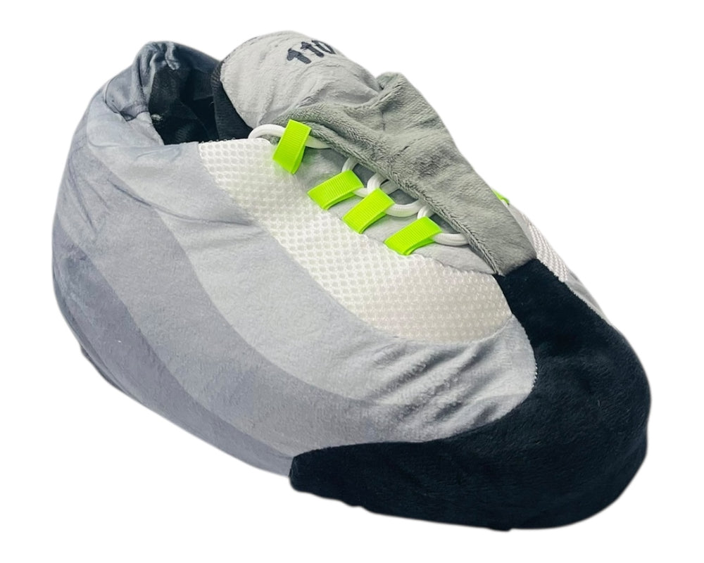 Unisex Padded Colour Block Slippers – Ultra-Comfy Foam & Plush Fit | UK Sizes 3–11 | Christmas Homewear Secondary image