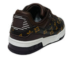 Casual Faux Leather Lace Up Trainers