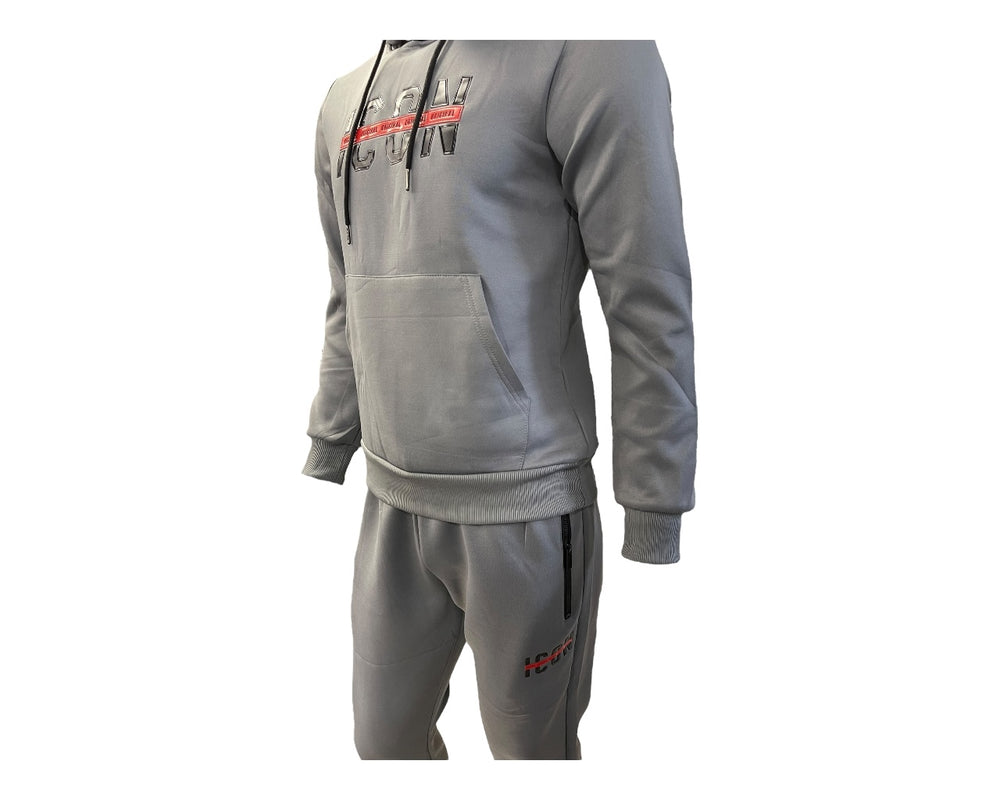 Pullover Slim Fit Hooded Tracksuit